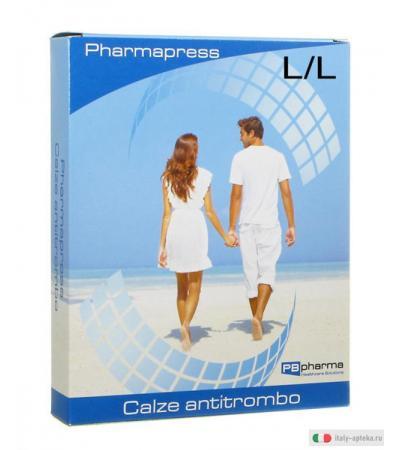 PB pharma Calze antitrombo Misura L/L bianco
