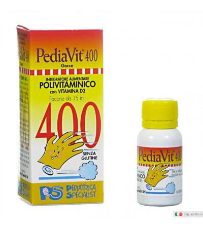 PediaVit 400 integratore polivitaminico con vit D3