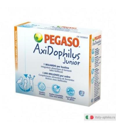 Pegaso AxiDophilus Junior fermenti lattici 14 bustine orosolubili