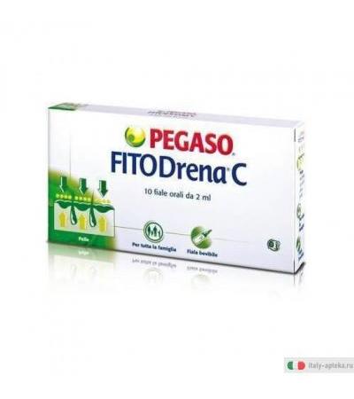 Pegaso FITODrena C Favorisce Le Funzioni Depurative Dell'Organismo 10 Fiale