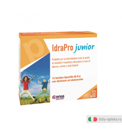 Pensa Idrapro Junior soluzione reidratante orale12 bustine