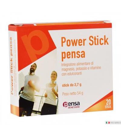 Pensa Power Stick integratore di magnesio e potassio 20 stick