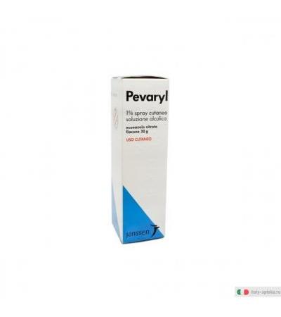 Pevaryl 1% spray cutaneo soluzione alcolica 30g