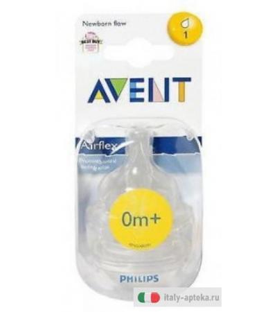 Philips Avent Airflex n. 2 Tettarella 0m+