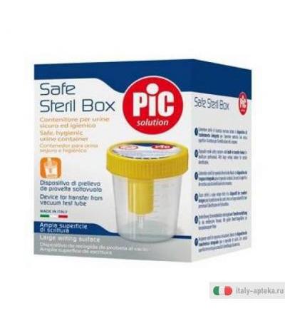 PIC Solution Contenitore per urine sicuro ed igienico 100ml