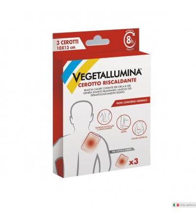 Pietrasanta Vegetallumina Cerotto Riscaldante 3 pezzi 10x13 cm