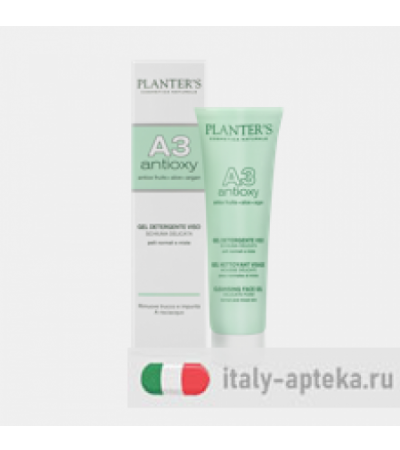Planter's A3 antioxy gel detergente viso schiuma delicata 150ml