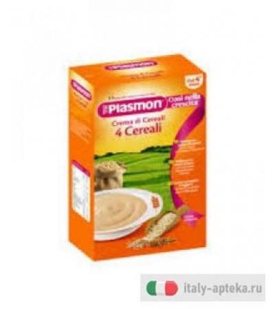 Plasmon Crema ai 4 Cereali 230 g dal 4° mese