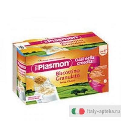 Plasmon Primi mesi Biscottino granulato senza glutine 2x374g