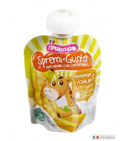 Plasmon Spremi e Gusta banana + yogurt