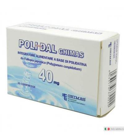 Polidal Ghimas Azione anitiossidante e benessere gastroenterico 30 compresse
