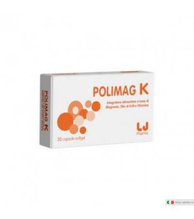 Polimag K integratore alimentare di alimenti funzionali 30 capsule