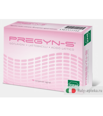 PreGyn-S equilibrio microbico uro-vaginale 10 compresse vaginali monouso