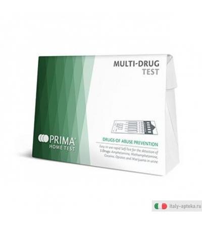 Prima Home Test Multi-Droghe Prevenzione droghe d'abuso