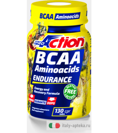 ProAction BCAA Aminoacids Endurance 130 compresse