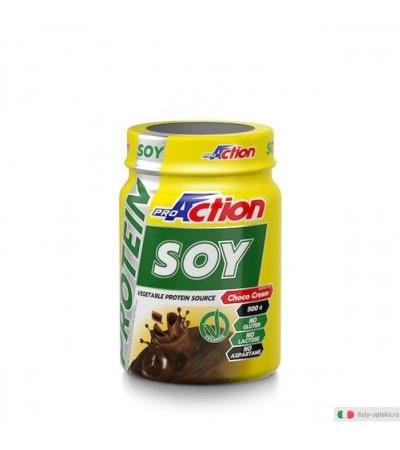 Proaction Soy proteine della soia e vitamine choco cream 500g