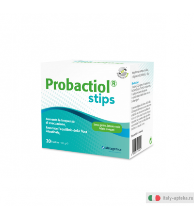 Probactiol Stips benessere della flora intestinale 20 bustine