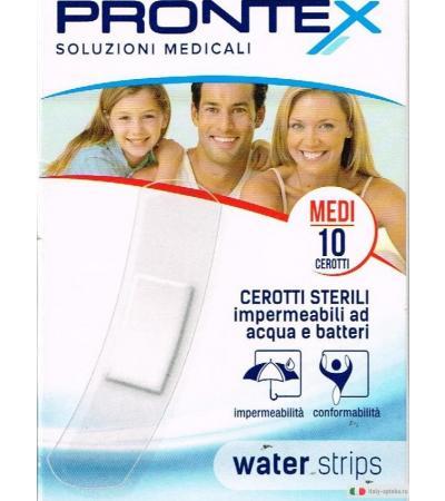 Prontex 10 Cerotti Sterili Water Strips Formato Medio