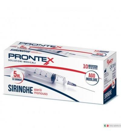 Prontex Siringhe sterili monouso 5ml 10 siringhe
