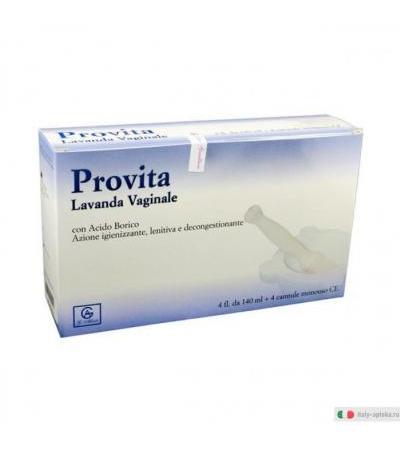 Provita Lavanda Vaginale per una sensazione di freschezza e pulizia 4 flaconi
