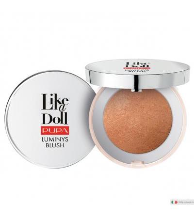 Pupa Like a Doll Luminys Blush Cotto n.201 Golden Brown