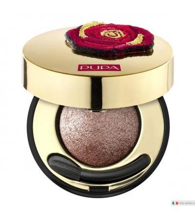 Pupa Rock&Rose 3D eyeshadow ombretto cotto 002 - Irriverent Bronze