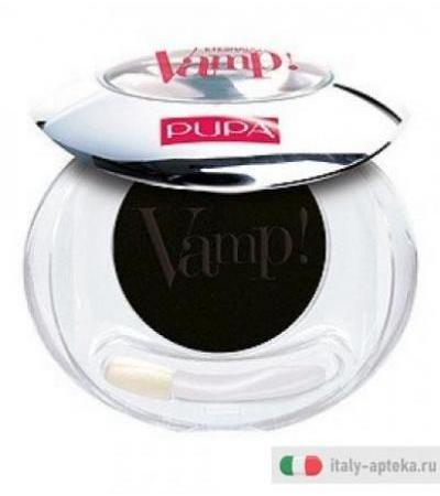 Pupa Vamp! Compact Eyeshadow ombretto compatto colore puro n. 405 Black Out
