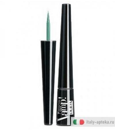 Pupa VAMP! Definition Liner Eyeliner con applicatore feltro n. 500 Emerald Green