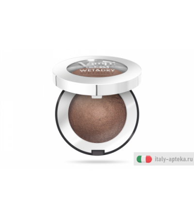 Pupa Vamp! Ombretto Wet&Dry 105 Warm Brown