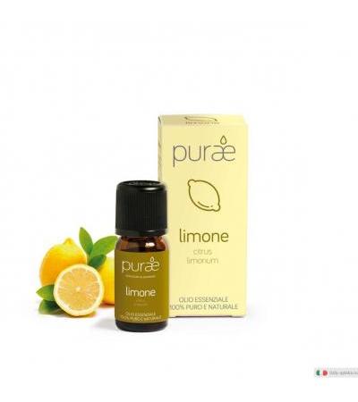 Purae Limone Olio essenziale 100% puro e naturale 10ml