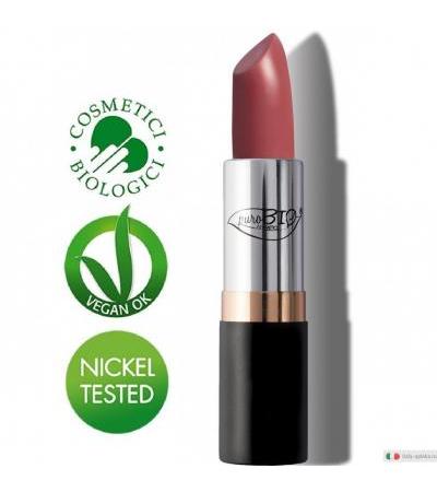 PuroBio Cosmetics Lipstick n.02 Sabbia Rosata
