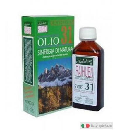 RAIHUEN Olio 31 miscela di 31 erbe 100 ml