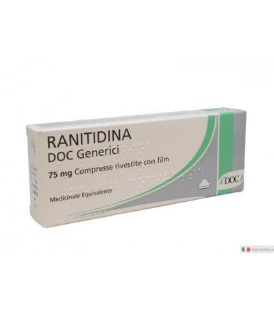 Ranitidina Doc G Pirosi Gastrica 10 Compresse Rivestite