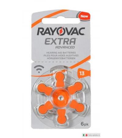 Rayovac Extra Digital Air PR48 13 6 pezzi