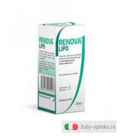 Renova Lipo Acido Ilaronico 0,4% soluzione oftalmica per occhio secco e irritato 10ml