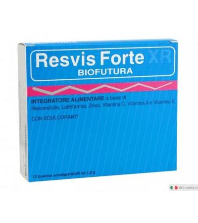 Resvis Forte XR integratore di Vitamine e Resveratrolo 12 bustine