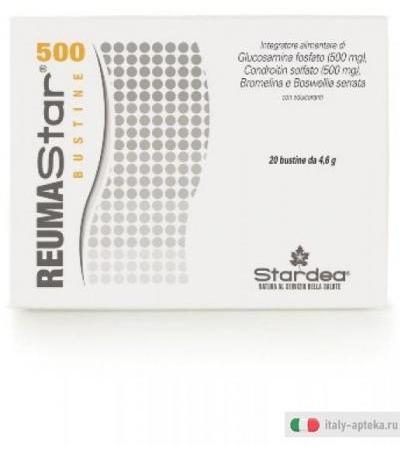 Reumastar 500 funzionalità articolare 20 bustine