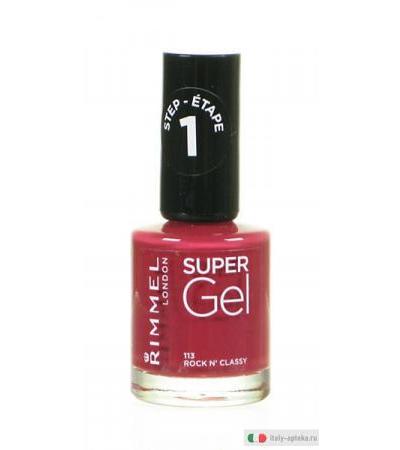 Rimmel Super Gel manicure Colore 113 rock n' classy 12 ml