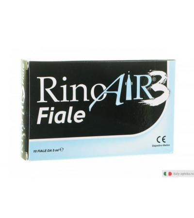 RinoAir 3 Fiale decongestione nasale 10 fiale da 5 ml
