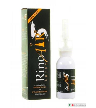 Rinoair 5% spray nasale no gas ipertonico con acetilcisteina 50 ml