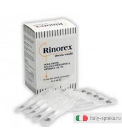 Rinorex Doccia Nasale Bicarbonato 15 fiale da 5 ml