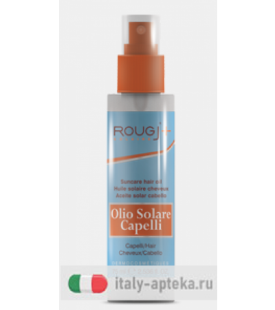 Rougj+ Olio Solare Capelli protettivo spray 75ml