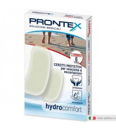Safety Prontex Hydro-Comfort Cerotti Vesciche e Escoriazioni 6 pezzi 2 formati