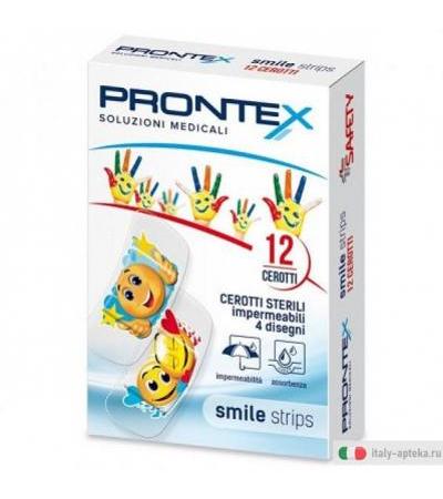 Safety Prontex Smile Strips 12 Cerotti