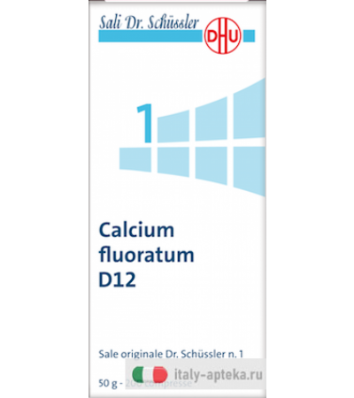 Sali Dr. Schüssler n. 1 Calcium Fluoratum D12 fluoruro di calcio 200 compresse