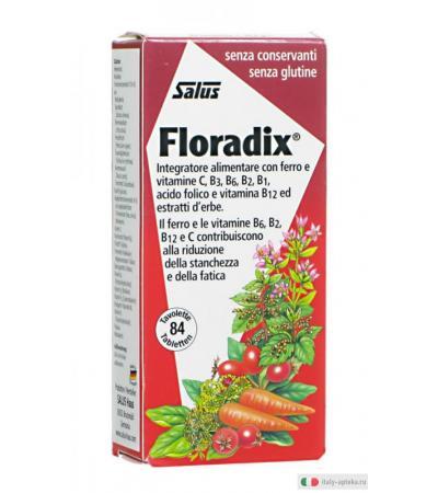 Salus Floradix integratore con ferro e vitamine 84 tavolette