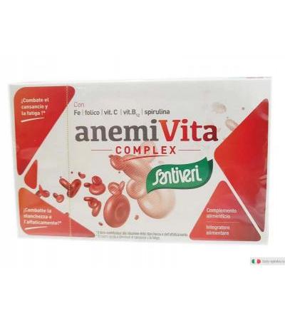 Santiveri Anemivita Complex integratore alimentare utile in caso di stanchezza 40 capsule