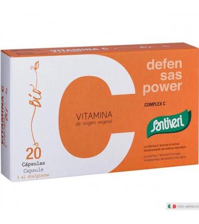 Santiveri Complesso C Bio integratore alimentare per le difese immunitarie 20 capsule