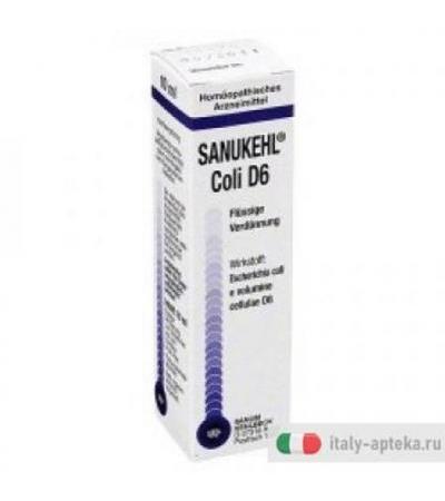 Sanukehl Coli D6 Gocce Medicinale Omeopatico