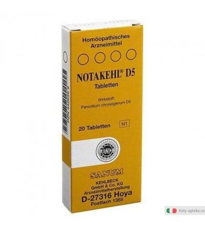 Sanum Notakehl D5 20 compresse